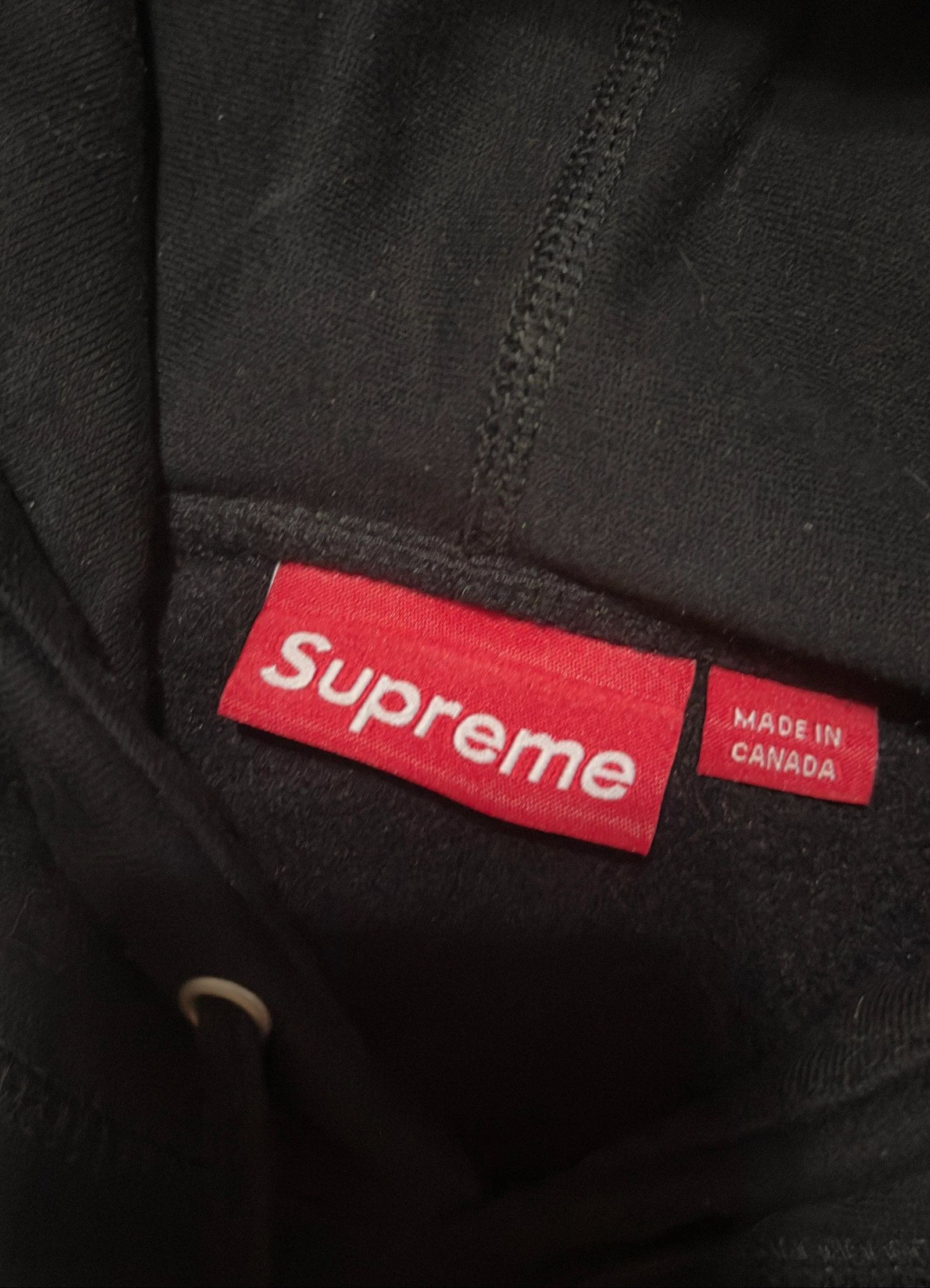 Supreme Box Logo Sweat à Capuche Noir – photo 7